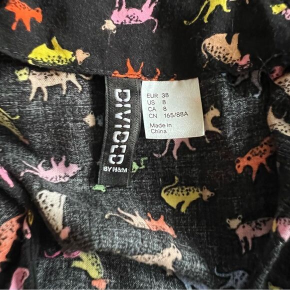 Divided by H&M Black Cheetah Animal Print Tank Top - Picture 7 of 7